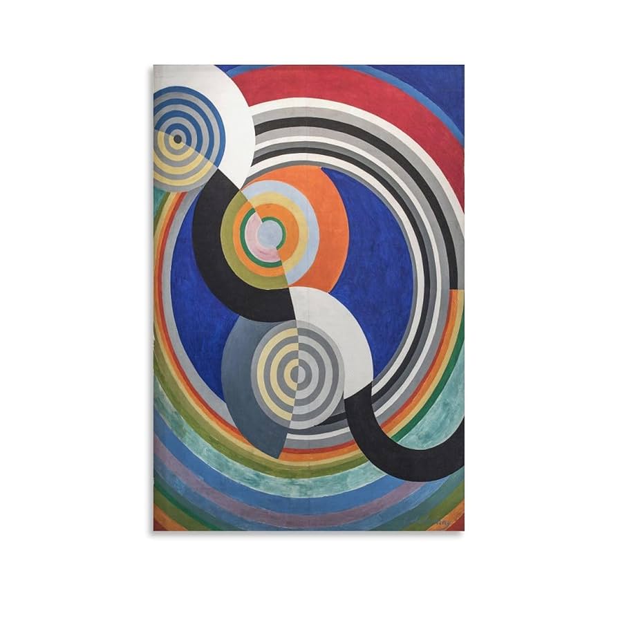 Amazon.co.jp: Robert Delaunayロベール・ドローネー抽象絵画